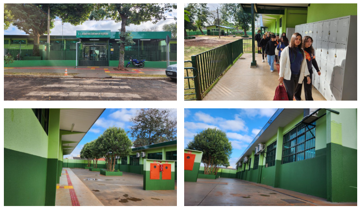 Uma escola a cada seis dias em MS: Rede Estadual de Ensino entregou 163 reformas desde 2023. Uma escola a cada seis dias em MS: Rede Estadual de Ensino entregou 163 reformas desde 2023.