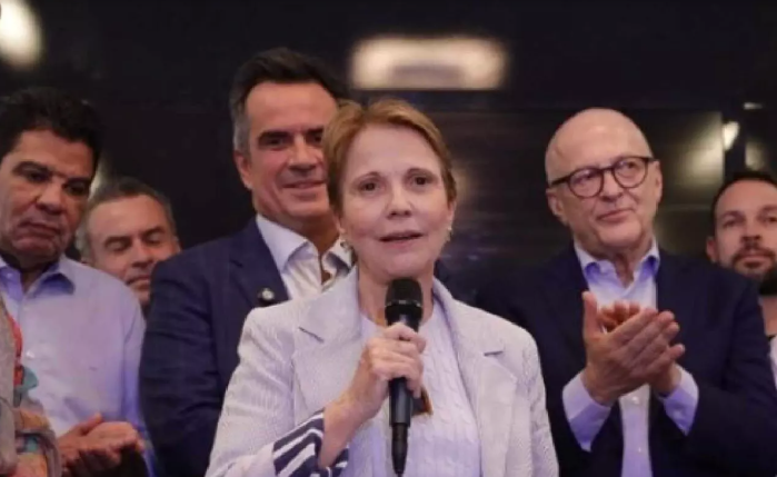 A Senadora  Tereza Cristina fala ‘Time forte’,  após PP filiar mais uma e alcançar oito cadeiras no Senado. A Senadora  Tereza Cristina fala ‘Time forte’,  após PP filiar mais uma e alcançar oito cadeiras no Senado.
