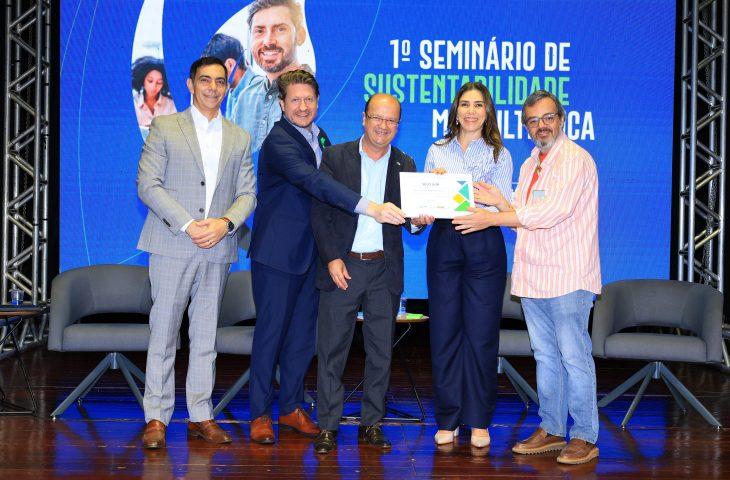 Governo do Estado recebe reconhecimento nacional em sustentabilidade durante o 1º Seminário “MS Multiplica” Governo do Estado recebe reconhecimento nacional em sustentabilidade durante o 1º Seminário “MS Multiplica”
