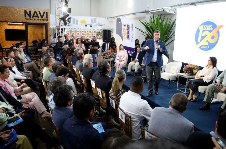 Governo garante investimentos para Campo Grande com geração de emprego e melhoria da qualidade de vida. Governo garante investimentos para Campo Grande com geração de emprego e melhoria da qualidade de vida.