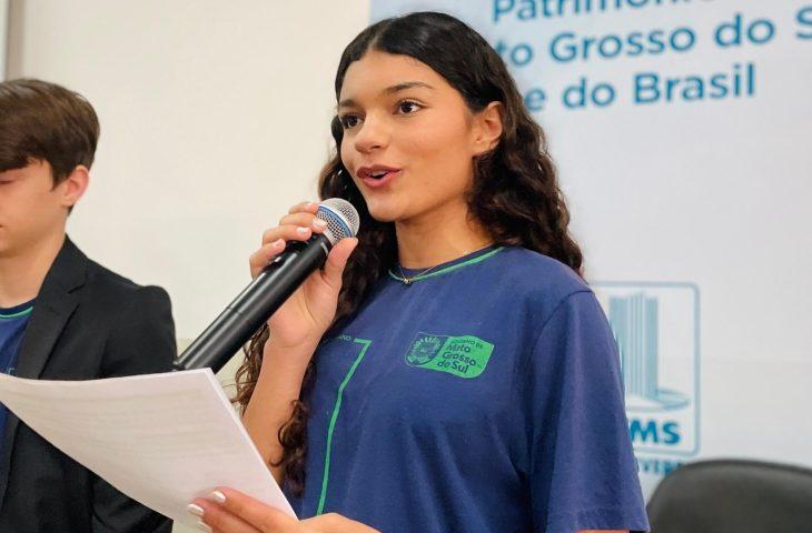Grêmios estudantis assumem protagonismo no enfrentamento à violência contra a mulher em MS. Grêmios estudantis assumem protagonismo no enfrentamento à violência contra a mulher em MS.