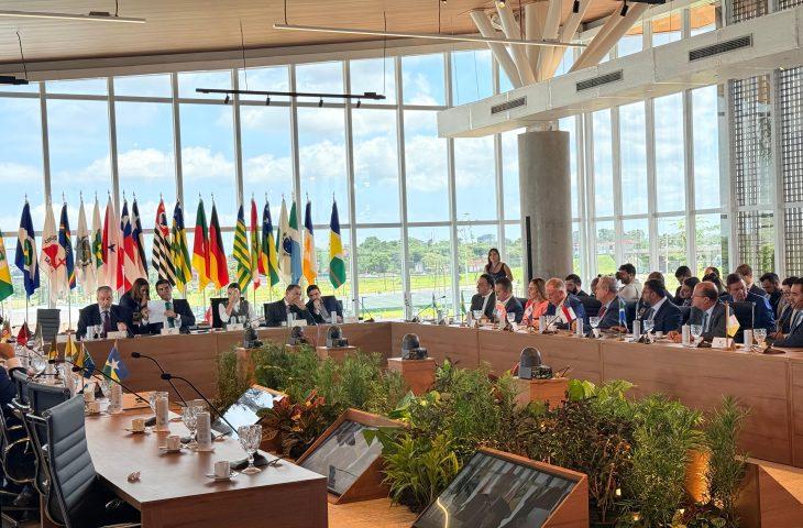 MS participa do Fórum Nacional de Governadores e fortalece compromisso ambiental rumo à COP30.