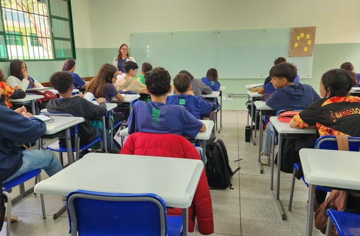 Uma escola a cada seis dias em MS: Rede Estadual de Ensino entregou 163 reformas desde 2023. Uma escola a cada seis dias em MS: Rede Estadual de Ensino entregou 163 reformas desde 2023.