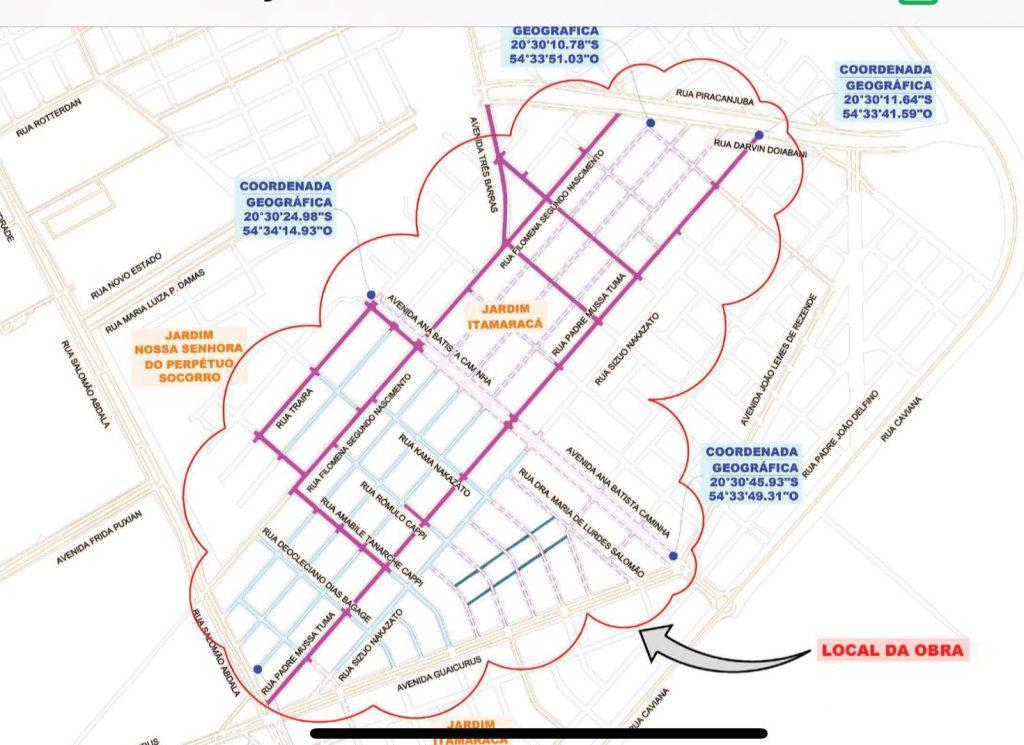 Governo de MS intensifica obras de infraestrutura na Capital e anuncia R$ 20 milhões para o Itamaracá. Governo de MS intensifica obras de infraestrutura na Capital e anuncia R$ 20 milhões para o Itamaracá.