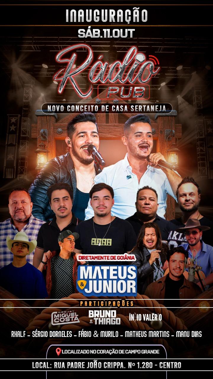 A Boate do Rádio Clube será inaugurada no dia 11 de Outubro no sábado ás 22:00h depois de ser reformada.