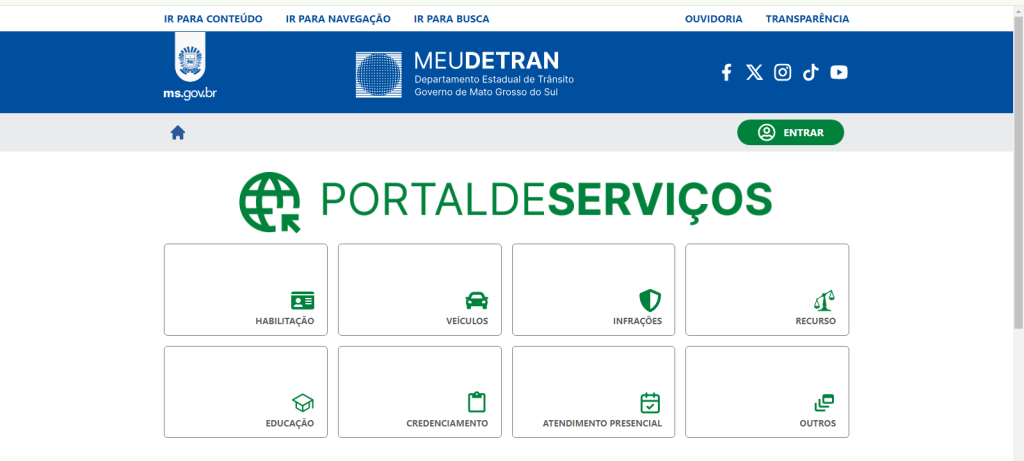 Aplicativo e portal de serviços do Detran-MS alcançam quase 9,5 mil acessos diários. Aplicativo e portal de serviços do Detran-MS alcançam quase 9,5 mil acessos diários.