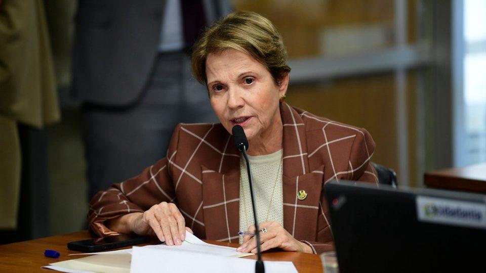 A Senadora Tereza Cristina diz que gostaria de ser candidata a vice-presidência pela direita. A Senadora Tereza Cristina diz que gostaria de ser candidata a vice-presidência pela direita.