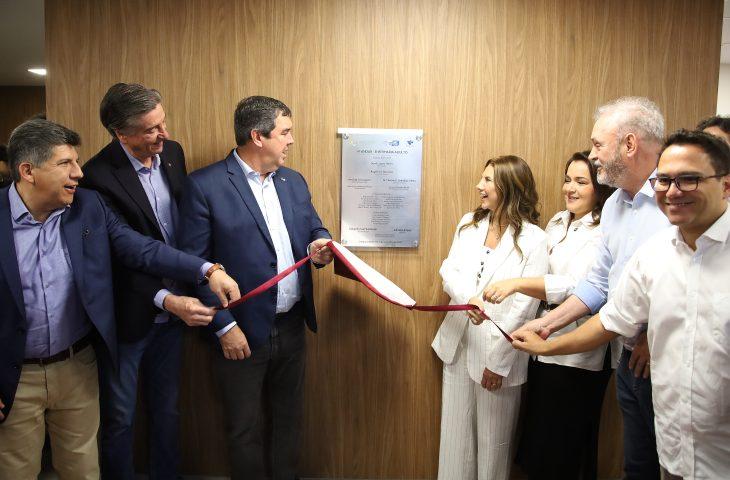 Com apoio do Governo do Estado, Hospital de Câncer inaugura quarto andar e amplia leitos para oncologia. Com apoio do Governo do Estado, Hospital de Câncer inaugura quarto andar e amplia leitos para oncologia.
