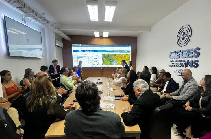 Mato Grosso do Sul inaugura Centro de Inteligência do SUS para nortear ações em saúde pública. Mato Grosso do Sul inaugura Centro de Inteligência do SUS para nortear ações em saúde pública.