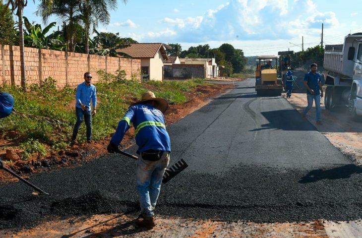 Pavimentação avança em Rio Verde, um dos principais destinos turísticos de Mato Grosso do Sul. Pavimentação avança em Rio Verde, um dos principais destinos turísticos de Mato Grosso do Sul.