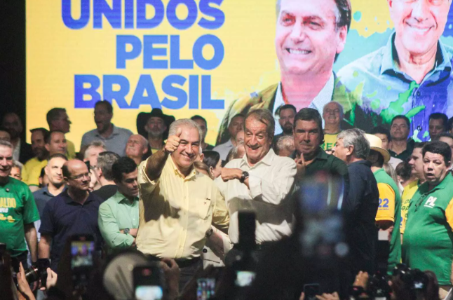 Pollon e Catan desprezam a filiação do ex governador Reinaldo  Azambuja no comando do PL e faltam em evento com líder nacional do partido. Pollon e Catan desprezam a filiação do ex governador Reinaldo  Azambuja no comando do PL e faltam em evento com líder nacional do partido.