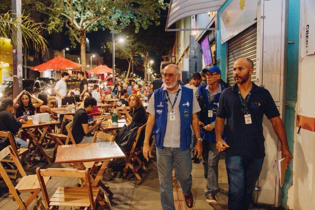 Fiscalização reforça segurança em bares de Campo Grande.