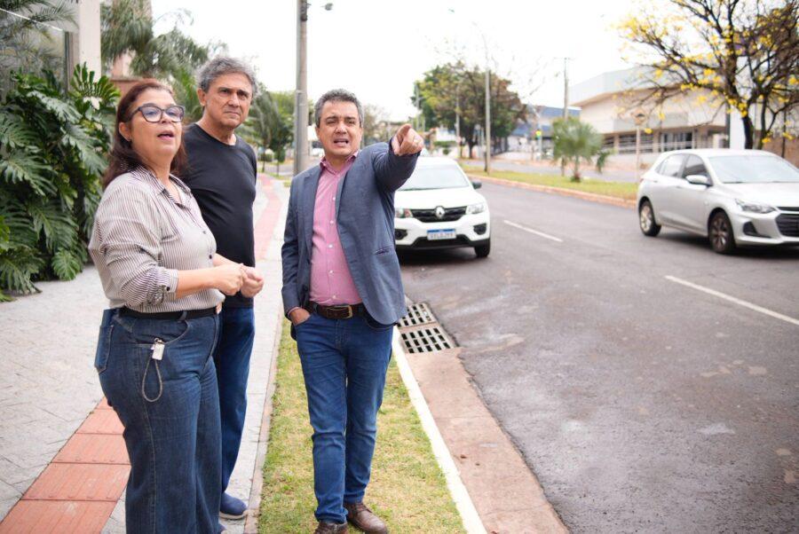 A pedido de Landmark, Agetran realiza visita técnica na Ricardo Brandão após série de acidentes.