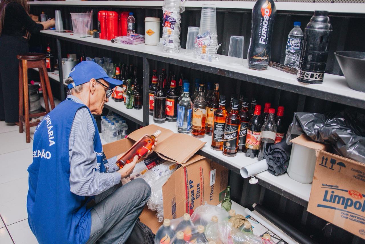 Fiscalização reforça segurança em bares de Campo Grande.