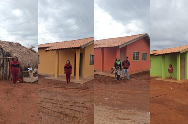 Obras do Minha Casa Minha Vida Rural avançam e transformam a rotina de famílias indígenas em MS. Obras do Minha Casa Minha Vida Rural avançam e transformam a rotina de famílias indígenas em MS.