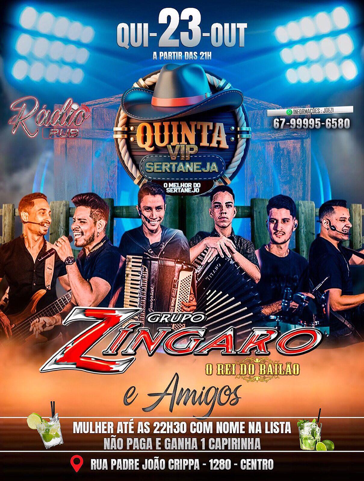 Vem Aí: Quinta VIP Sertaneja na Boate do  Rádio Clube Cidade! Nesta Quinta-Feira Dia 23 de Outubro!! Vem Aí: Quinta VIP Sertaneja na Boate do  Rádio Clube Cidade! Nesta Quinta-Feira Dia 23 de Outubro!!