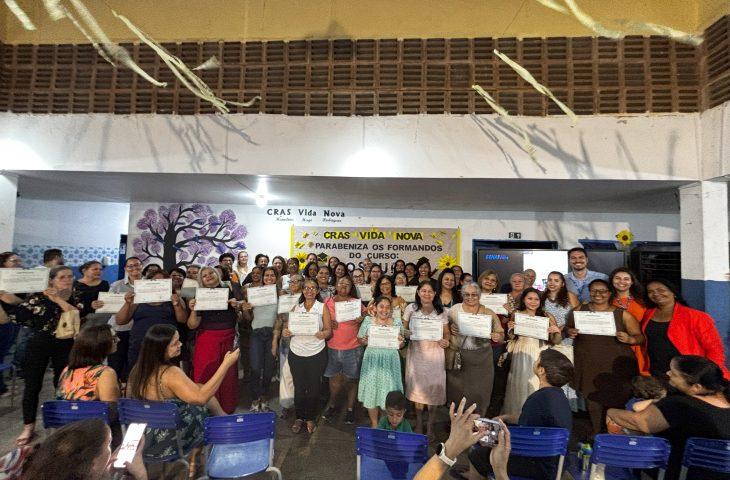 Vidas transformadas: grupo finaliza curso de costura e já tem oportunidades de emprego. Vidas transformadas: grupo finaliza curso de costura e já tem oportunidades de emprego.