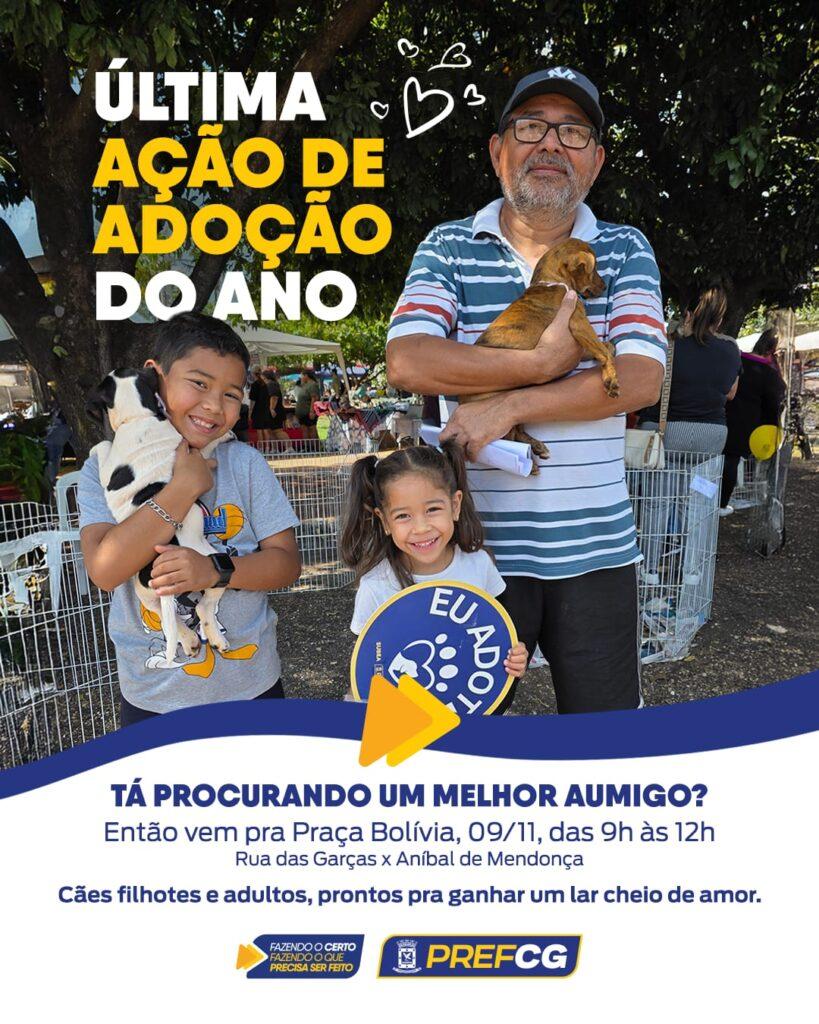 Cães ou gatos? Caramelos ou Pretinhos? Subea realiza última feira de adoção no próximo domingo.
