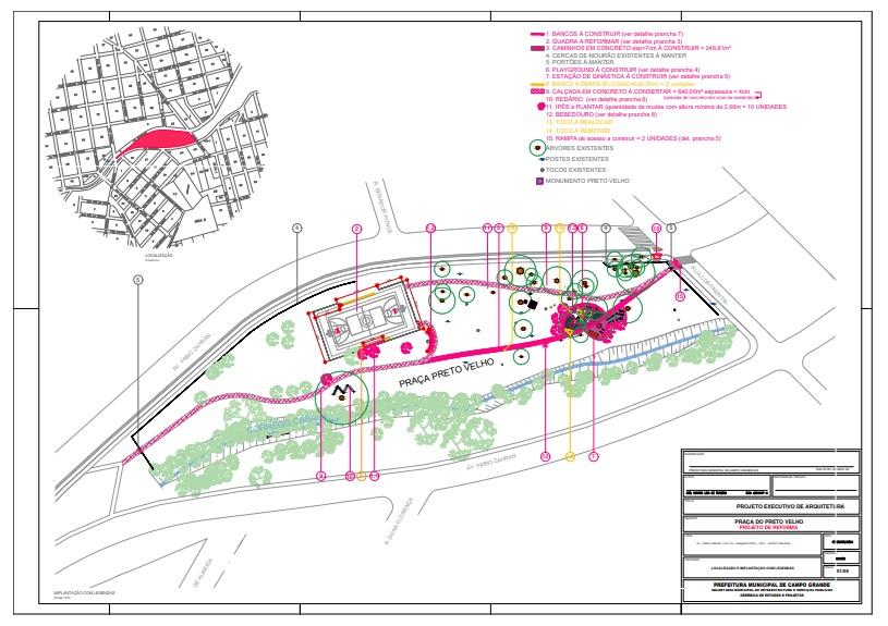 Prefeitura abre licitação para reforma da Praça Preto Velho. Prefeitura abre licitação para reforma da Praça Preto Velho.