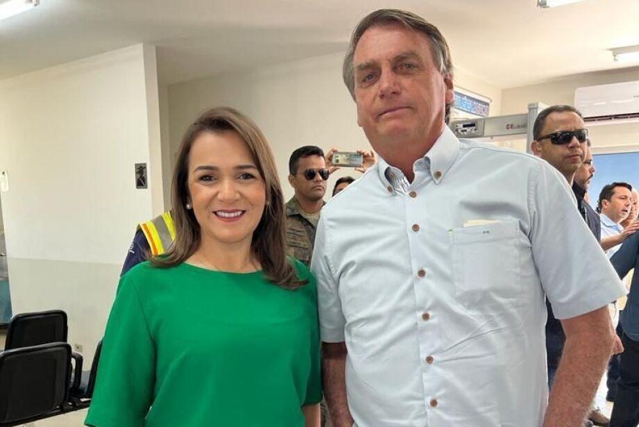 A prefeita Adriane Lopes diz que vê prisão de Bolsonaro com 