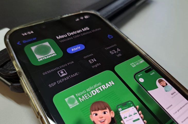 Aplicativo e portal Meu Detran iniciam notificações para quem não regularizou o licenciamento 2025.