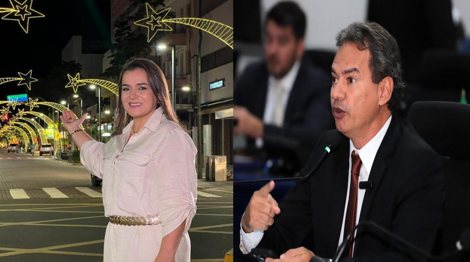 O ex prefeito que hoje é Vereador de Campo Grande Marquinhos Trad, entra com ação popular na justiça  para barrar gastança da prefeita  Adriane Lopes! Com luzes de Natal.