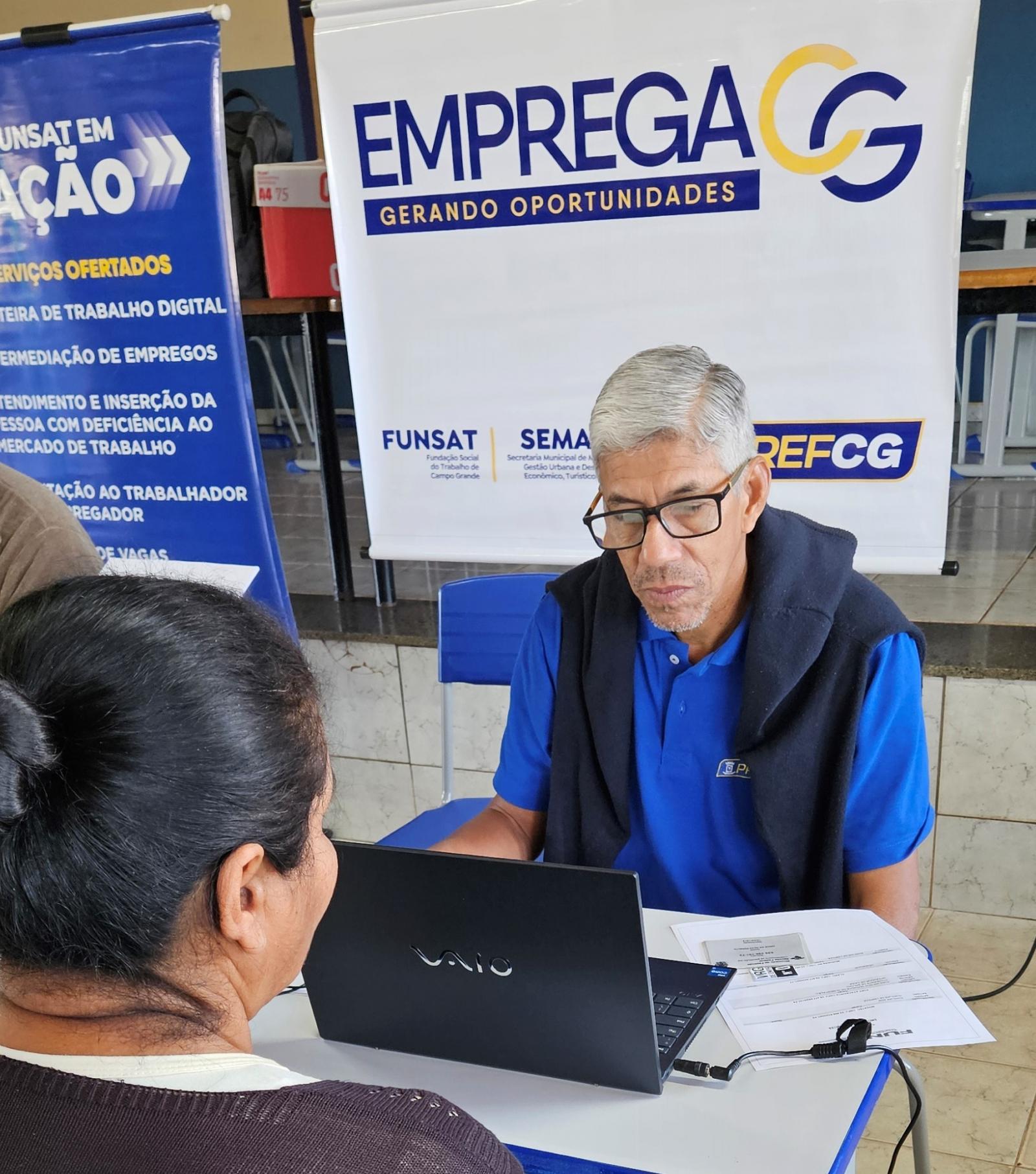 Funsat antecipa atendimento no sábado para consulta de 1.318 vagas.