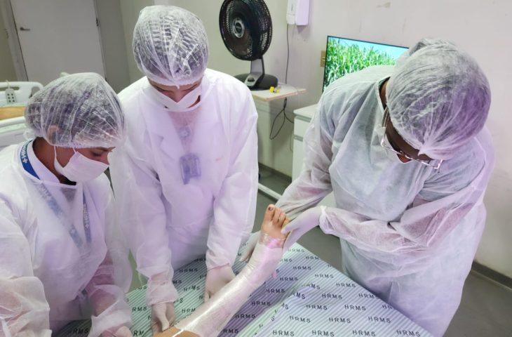 HRMS promove palestras no Dia Mundial de Prevenção de Lesão por Pressão.