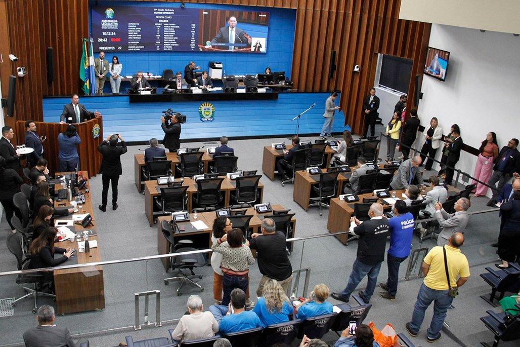 Pautados quatro projetos para a sessão ordinária desta quarta-feira.