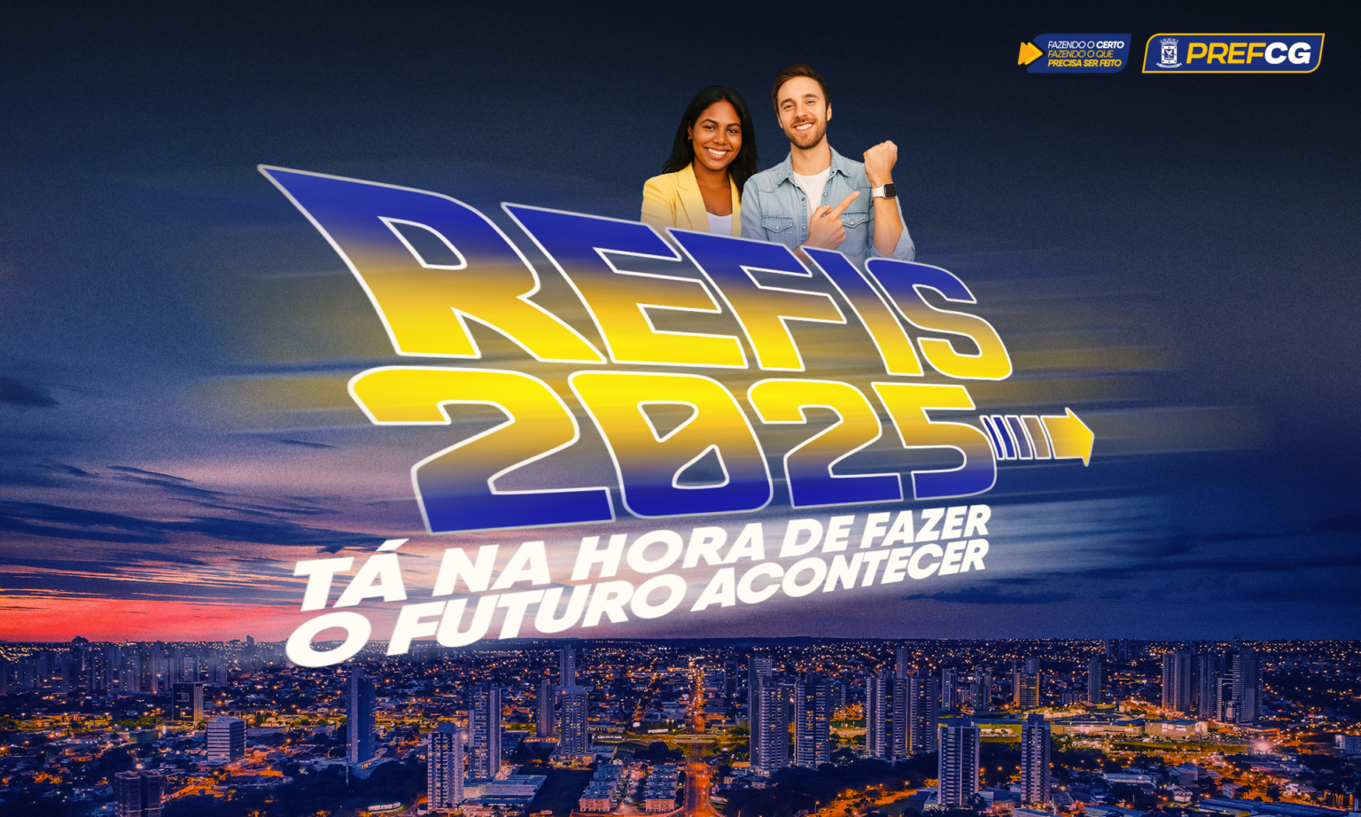 Refis começa no dia 5 com descontos e facilidade para negociar sem sair de casa.