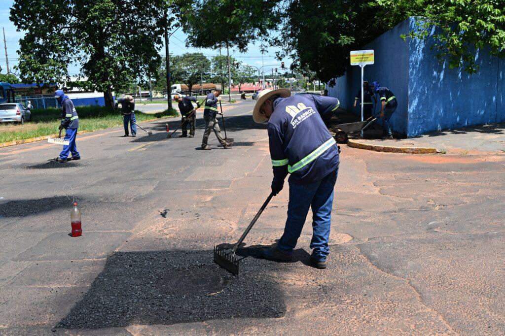 Prefeitura tapa 20 mil buracos em sete dias e acelera melhorias na mobilidade.