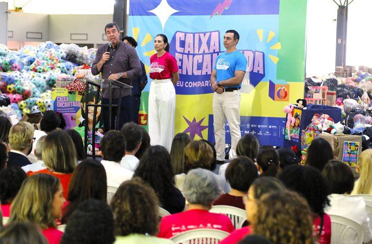 ‘Caixa Encantada’ arrecada mais de 126,8 mil brinquedos, que vão beneficiar 517 instituições em MS.