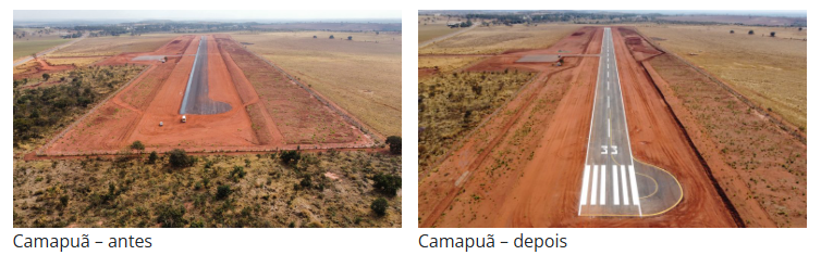 Aeródromos de MS recebem grandes investimentos e novas obras estão previstas para 2026.