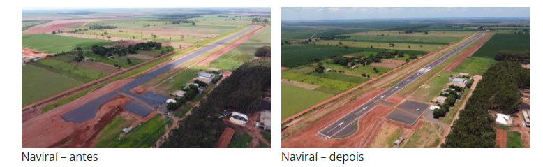 Aeródromos de MS recebem grandes investimentos e novas obras estão previstas para 2026.