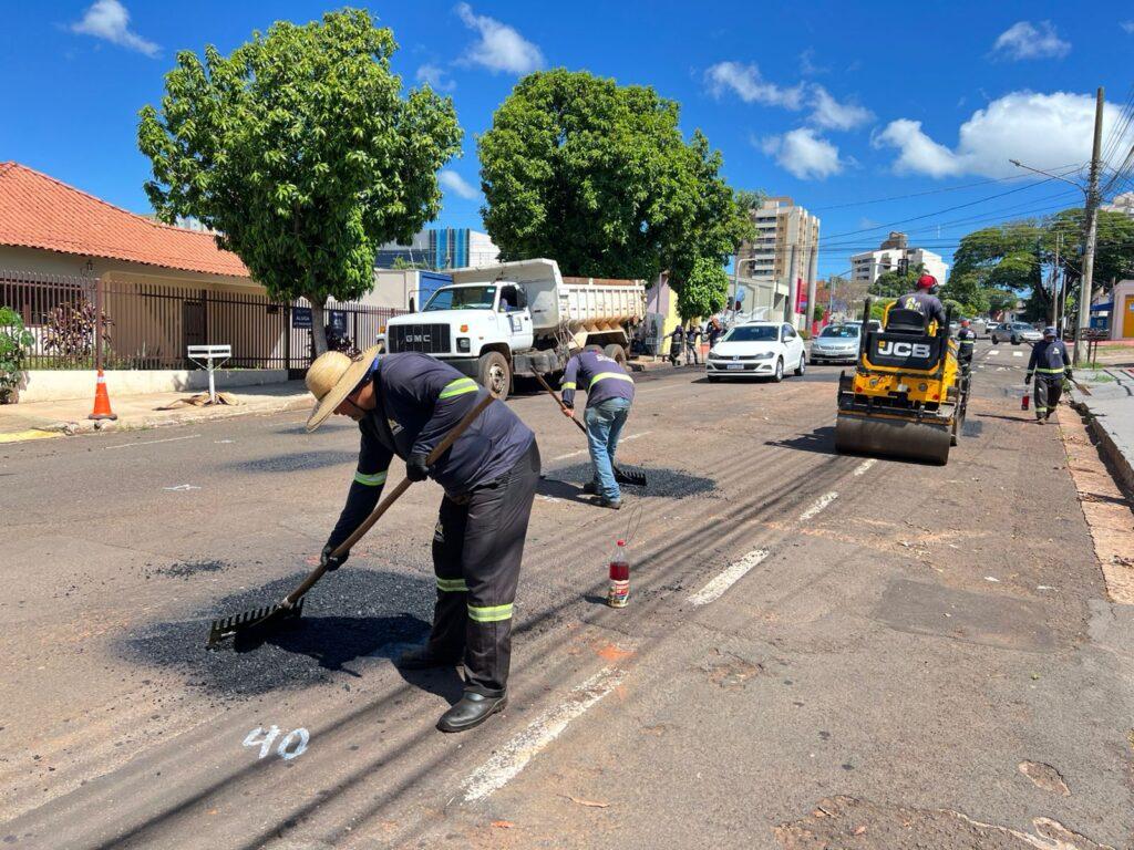 Prefeitura intensifica obras emergenciais e reparos após tempestade. Prefeitura intensifica obras emergenciais e reparos após tempestade.