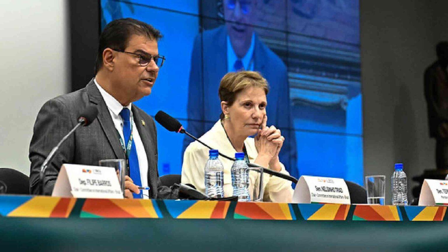 A Senadora Tereza Cristina e o Senador Nelsinho Trad do  Senado, tem maioria em pedido de prisão domiciliar do ex presidente Jair Messias  Bolsonaro.