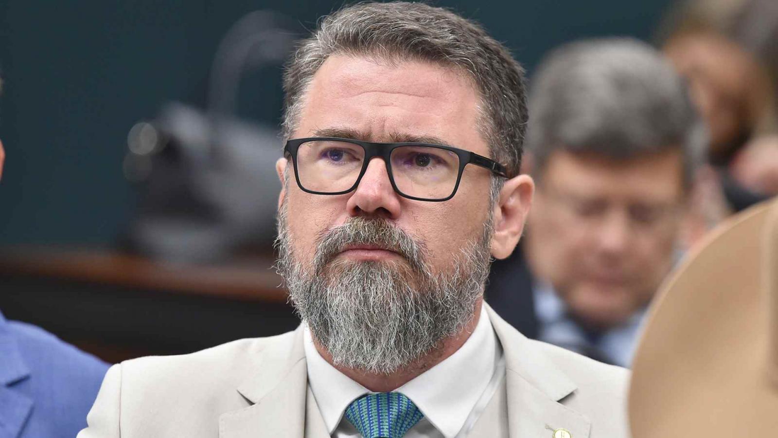 Deputado federal Marcos Pollon (PL-MS) Pollon protocola requerimento para criar CPI do Banco Master.