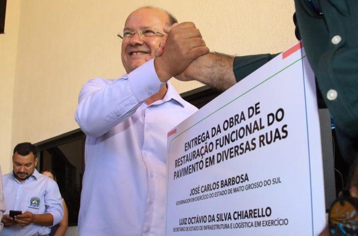 Governo antecipa metas do saneamento e consolida investimentos estruturantes em Chapadão do Sul.