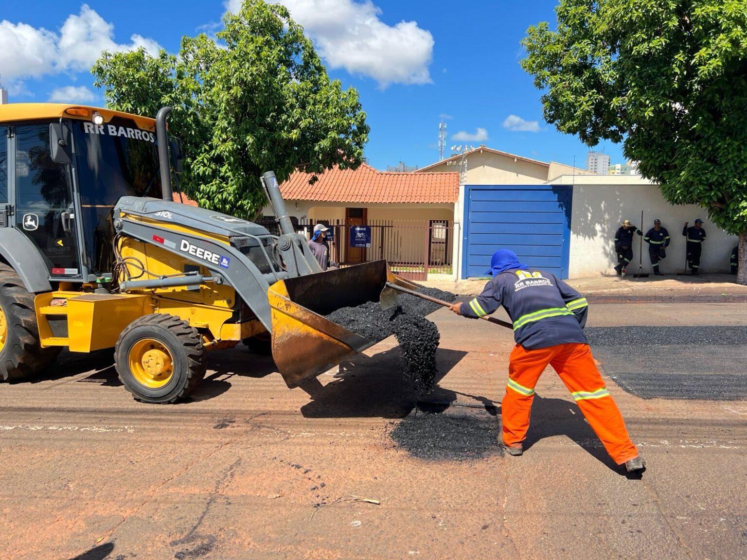 Prefeitura intensifica obras emergenciais e reparos após tempestade.