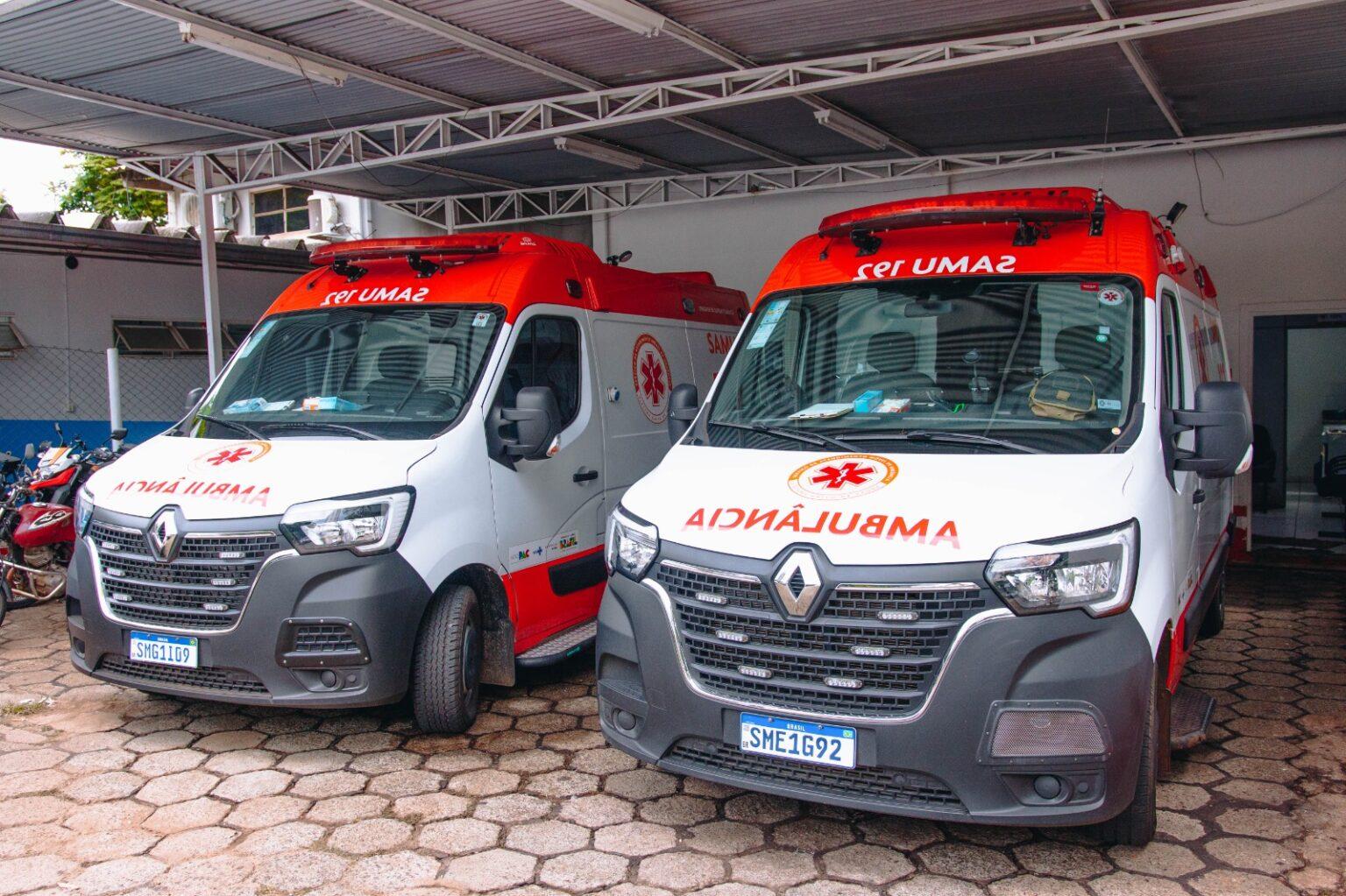 Samu passa a operar com novo conjunto de ambulâncias.