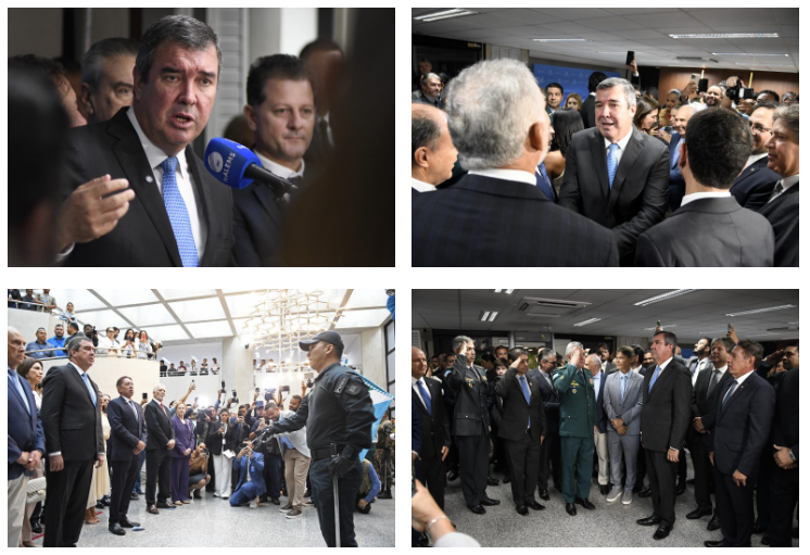 Aliança entre poderes e trabalho pelo desenvolvimento socioeconômico de MS marcam abertura do ano legislativo.