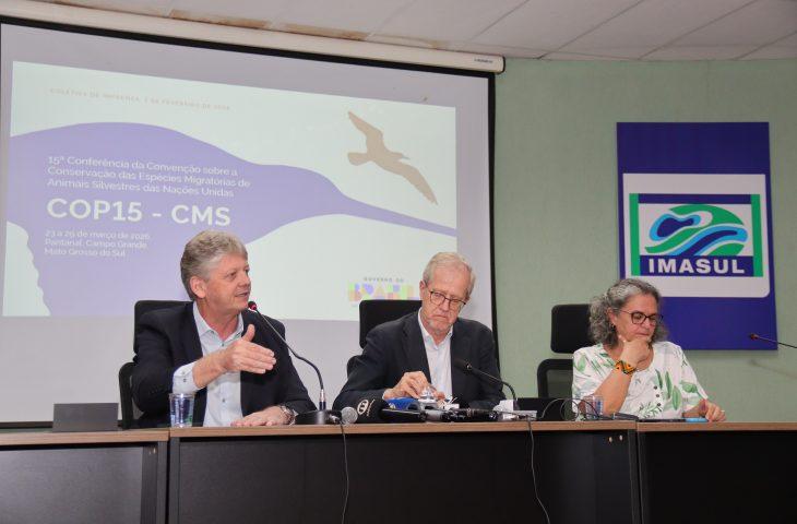 Espécies migratórias: COP15 em MS vai atrair milhares de especialistas de mais de 100 países em março.