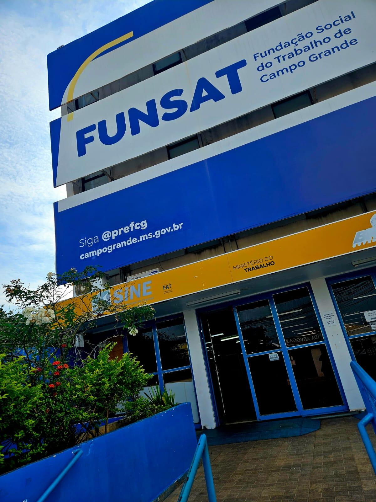 Funsat oferece mais de mil vagas de emprego nesta quarta-feira.