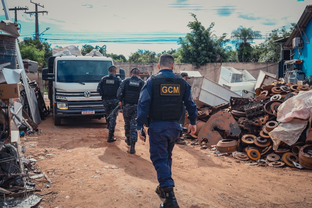 GCM deflagra Operação Ferro-Velho 2026.