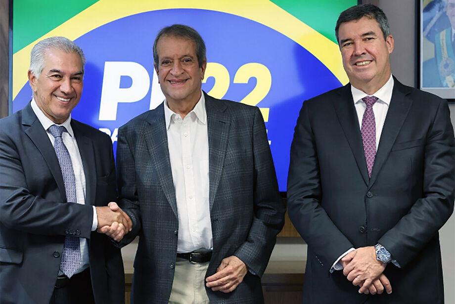 O Reinaldo Azambuja terá reunião com Valdemar para alinharem a montagem de chapas.