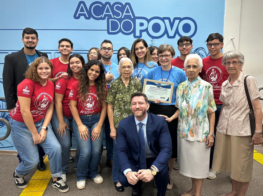 Prestes a completar 100 anos de história, Colégio Auxiliadora é homenageado por Maicon Nogueira na Câmara Municipal de Campo Grande.
